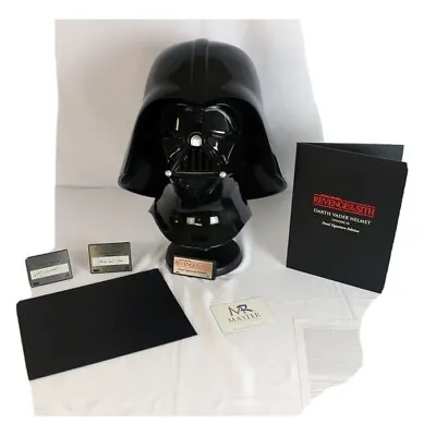 MASTER REPLICAS Darth Vader 1:1 Life-size Helmet Double Signature Ed. New Sealed • £13766.68