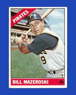 1966 Topps Set-Break #210 Bill Mazeroski EX-EXMINT *GMCARDS* • $0.79