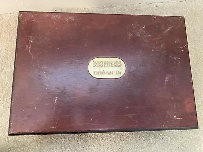 VINTAGE Piffers Khyber Pass 1880 Wood Jewelry Trinket Box W Removable Tray  • $0.55