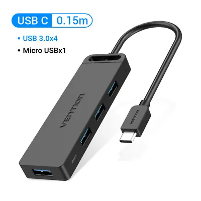 USB Type C HUB Multiport USB 3.0 Port Micro Adapter Dongle For IPad Pro Macbook • $11.34