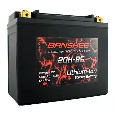 Banshee Ytx20-bs Lifepo4 Battery For Suzuki C109R Boulevard 2008-2009 • $185.88