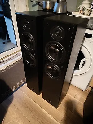 Yamaha NSF51 Floorstanding Speakers - Black [Faulty Enclosure] • £115