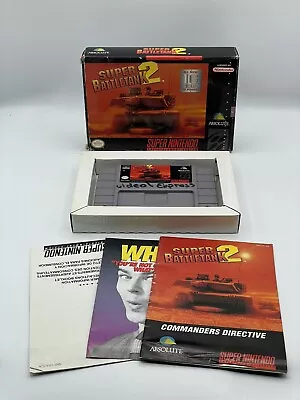 Super Battletank 2 Super Nintendo SNES Complete CIB • $19.79