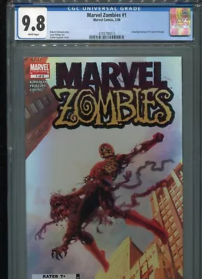 Marvel Zombies #1   (First Print)  CGC 9.8  White Pages • $299.95