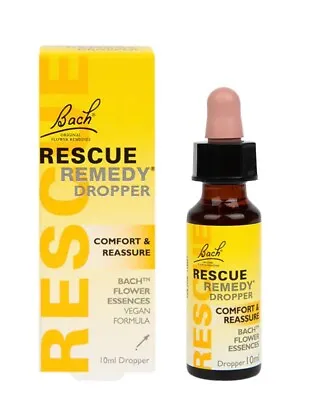 £9.69 • Buy X2 Bach Rescue Remedy Day Dropper Flower Essences 10ml Comfort & Reassure BOXED
