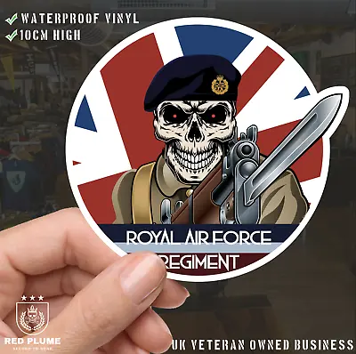 Vinyl Fix Bayonets RAF Regiment Sticker • £3.80