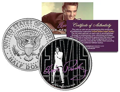 Elvis Presley  Comeback  JFK Kennedy Half Dollar US Coin *Licensed* • $8.95