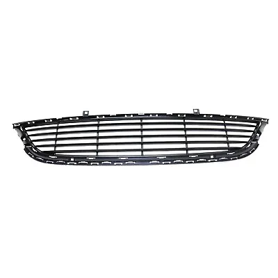 Bumper Grille For 2015-2017 Chrysler 200 Textured Black Plastic Front 68202988AC • $56.81