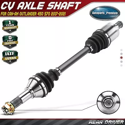 Rear Left CV Axle Assembly For Can-Am Outlander 450 570 17-21 L MAX 450 Max 570 • $59.99