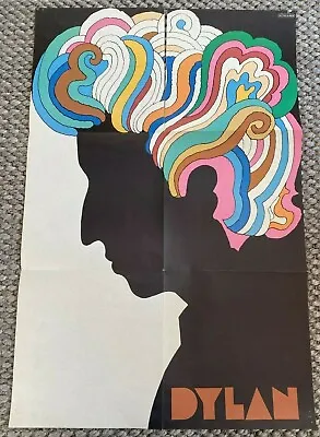 Bob Dylan Milton Glaser Poster - Original - 1966 [33  X 22 ] • $90