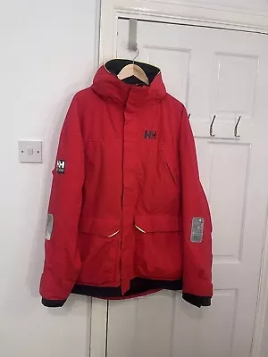 Helly Hansen Skagen Offshore Jacket XL Mens Red RRP £325 Great Condition • £160
