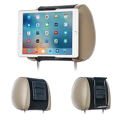 $19.99 • Buy Car Headrest Holder Back Seat Mount For Phones & Tablets IPad Pro 10.5 Inch
