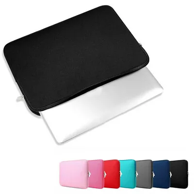 13 14 15 Inch Laptop Bag Sleeve Case Cover For MacBook Air Pro HP Dell Asus UK • £5.99