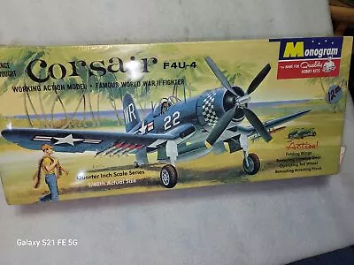 Sealed Monogram F4U-4 Corsair Airplane Model 1/48 #PA82-149 • $19.99