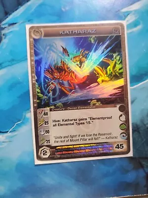 Katharaz Ultra Rare Danian 1st Edition Chaotic TCG English Card NM • $79.99