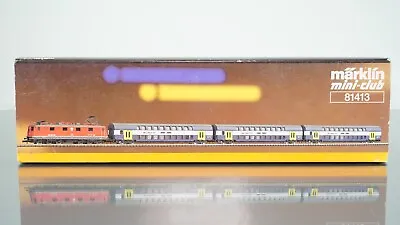 Marklin 81413 Ae 6/6 Swiss Railways Commuter Train Set Z Scale • $399.99