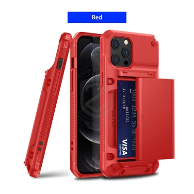 $11.95 • Buy For IPhone 13 12 11 Pro XS Max X XR 8 7 Plus Wallet Case Card Slot Holder Cover