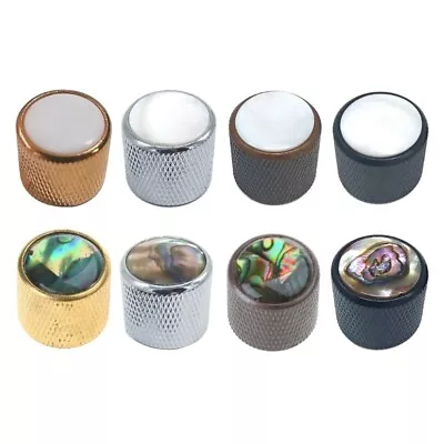 Metal Tone Knobs Control Knobs For Electric Guitar Bass Parts • £6.61