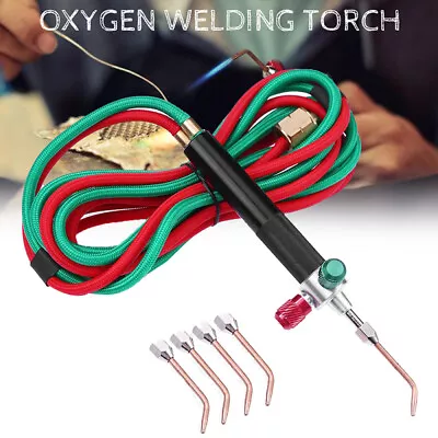 Mini Gas Little Torch Welding Soldering Cutting W/ 5 Tips Jewelry Jewelers Micro • $19.88