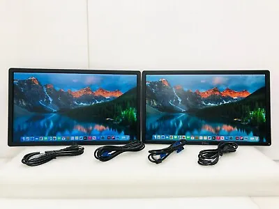 LOT OF 2 Dell P2214H 22  LED IPS Widescreen Full HD Monitor | Stand Not Included • $79.99