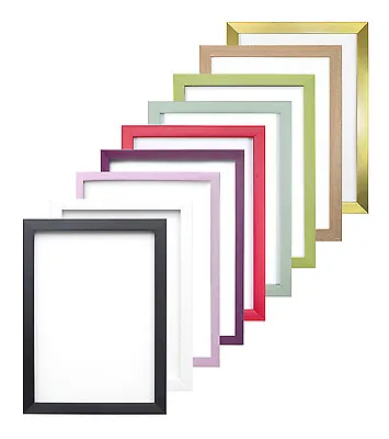 Rainbow Colour Range Picture Frame Photo Frame Poster Frame Decor Red Blue Pink • £6.36