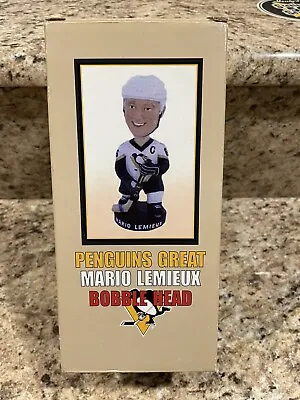 Pittsburgh Penguins Great Mario Lemieux Bobblehead New In Box SGA 2001 • $26.99