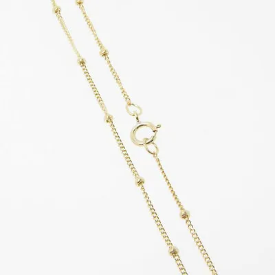 24 Inch 14k Gold Filled 1mm Satellite Chain W/ 1.9mm Ball • $18