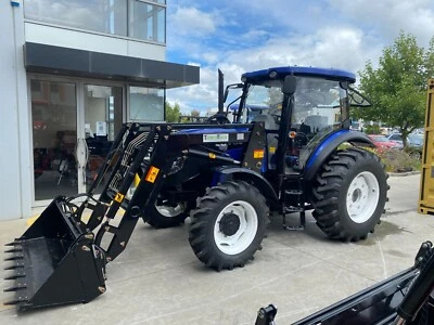 $55000 • Buy Lovol M1004 100hp Cabin Tractor, Front End Loader, Syncro Gearbox, Aircon Cabin 