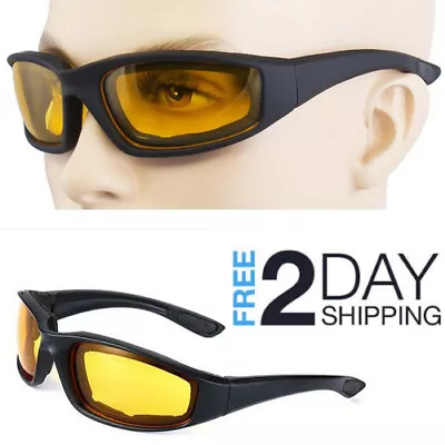 Day/Night Driving Chopper Cycling Motorcycle Sunglasses Riding Glasses Men Women • $6.98