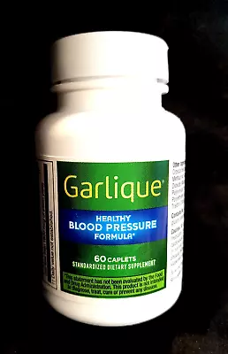 Garlique Healthy Blood Pressure  Formula..garlicvit Cmagvitb12 vit B6-60caps • $13.79