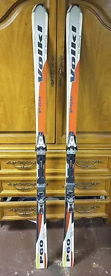 Völkl GC Racing WC P60 185 Cm Racing Slalom Skis + Marker Comp 1400 Bindings • $175