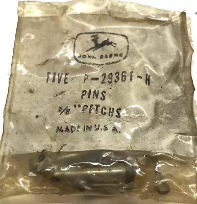 $2.25 • Buy Nos Pin For John Deere Corn Heads & Combines P29361