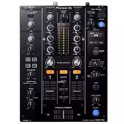 Pioneer DJM-450 2-Ch Turntable CDJ XDJ Mixer W Rekordbox DJ DVS License Software • $769