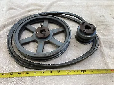 Pressure Washer Pump 1  Belt Drive Pulley Assembly & 2 Belts 9  & 3  Landa • $75