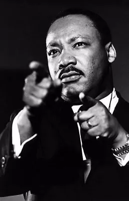Martin Luther King Jr PHOTO Black Segregation Civil Rights MLK Speech • $4.28