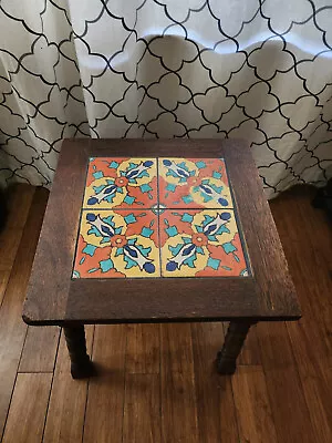 Vintage Tudor Potteries California Spanish Revival/Mission Tile Table • $400