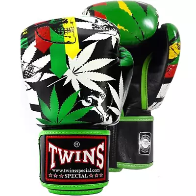 Boxing Gloves Twins Special FBGVL3-54 Grass Green Fancy • $150