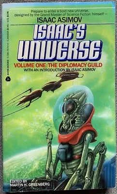 Isaac's Universe Volume One: The Diplomacy Guild 1990 1st Avon Paperback Print • $5.86