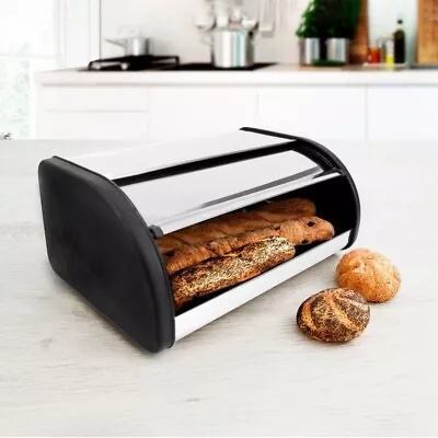 Large 43x27cm Metal Bread Bin • £22.49