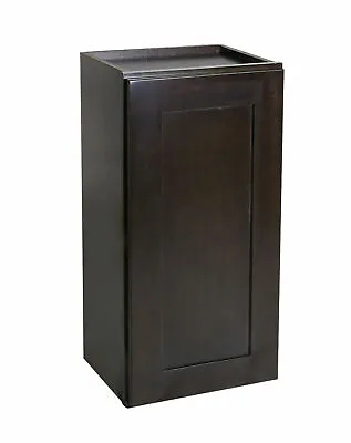 Design House 613968 Espresso Brookings 30  X 12  Single Door Wall Cabinet • $279