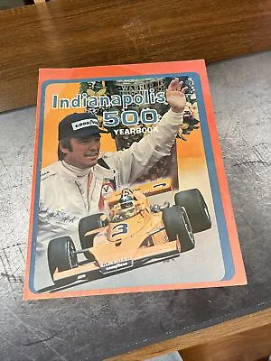 1974 Carl Hungness Yearbook INDY 500 INDIANAPOLIS Johnny Rutherford Cover • $17