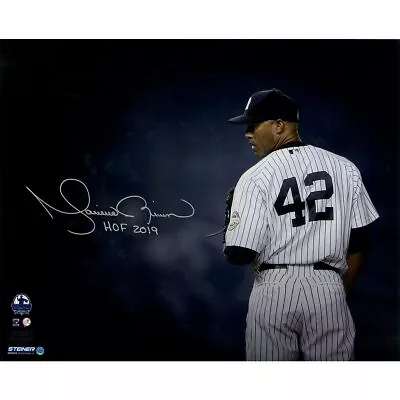 MARIANO RIVERA Autographed  HOF 2019  16  X 20  'Stare Down' Photograph STEINER • $625.50