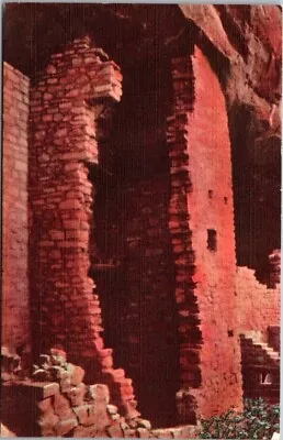 Rain Tower Ancient Ruins Manitou Springs Colorado Vintage Linen Postcard B12 • $6