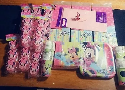 New Disney Minnie Mouse Party Decor Minnie Mouse Party Supplies • $45