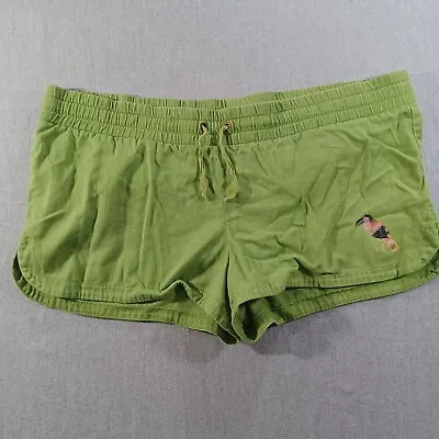 Mossimo Supply Co Womens Shorts XL Green Parrot Logo • $2.58