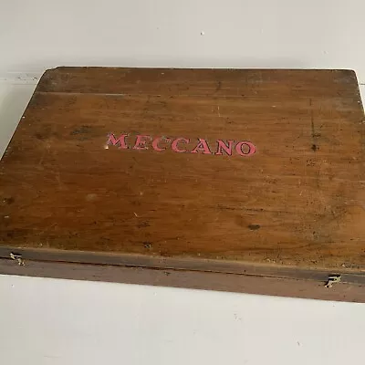 £175 • Buy Vintage Meccano Set 1950’s In Wooden Box