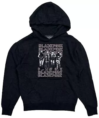 BLACKPINK Unisex Official Merchandise Group Hoodie Sweatshirt In Black Heather • $34.99