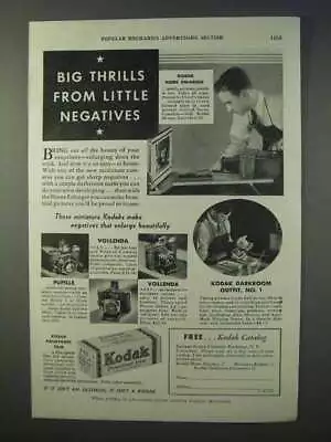 1934 Kodak Camera Ad - Pupille Volenda Panatomic Film • $19.99