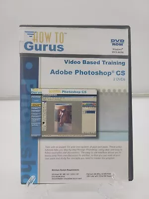 $9.99 • Buy How To Gurus Video Based Training CD Rom Adobe Photoshop CS Windows