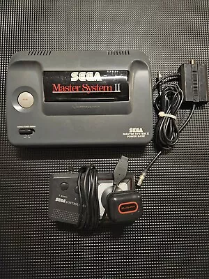 Sega Master System II Launch Edition Console (NTSC) Original And Works! 3 Games! • $51